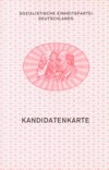 SED-Kanidatenkarte