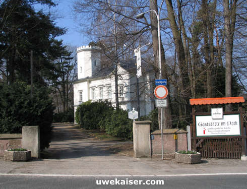 Eingang Stadtpark Hainichen